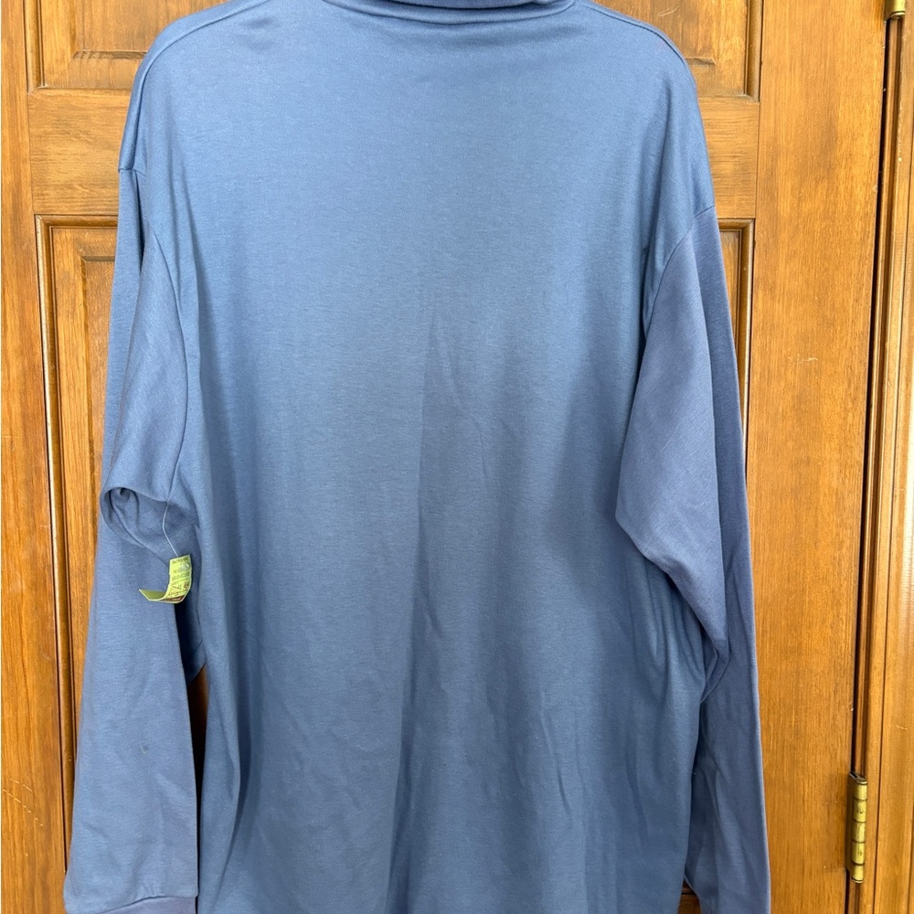 Harbor Bay Men's Navy Long Sleeve Tee